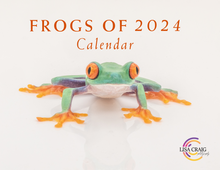 Load image into Gallery viewer, Frogs of 2024 Calendar
